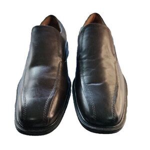 Bass & Co Men 10 Chocolate Brown 10 Leather Loafer Low Top Slip-On‎ Casual Shoes